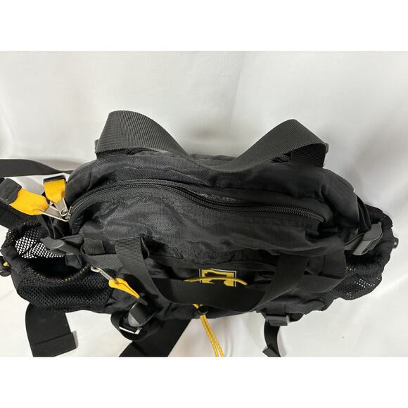 Mountainsmith Tour Waist Bag Black Yellow Lumbar Pack Outdoor Hiking Backpacking - Picture 5 of 11